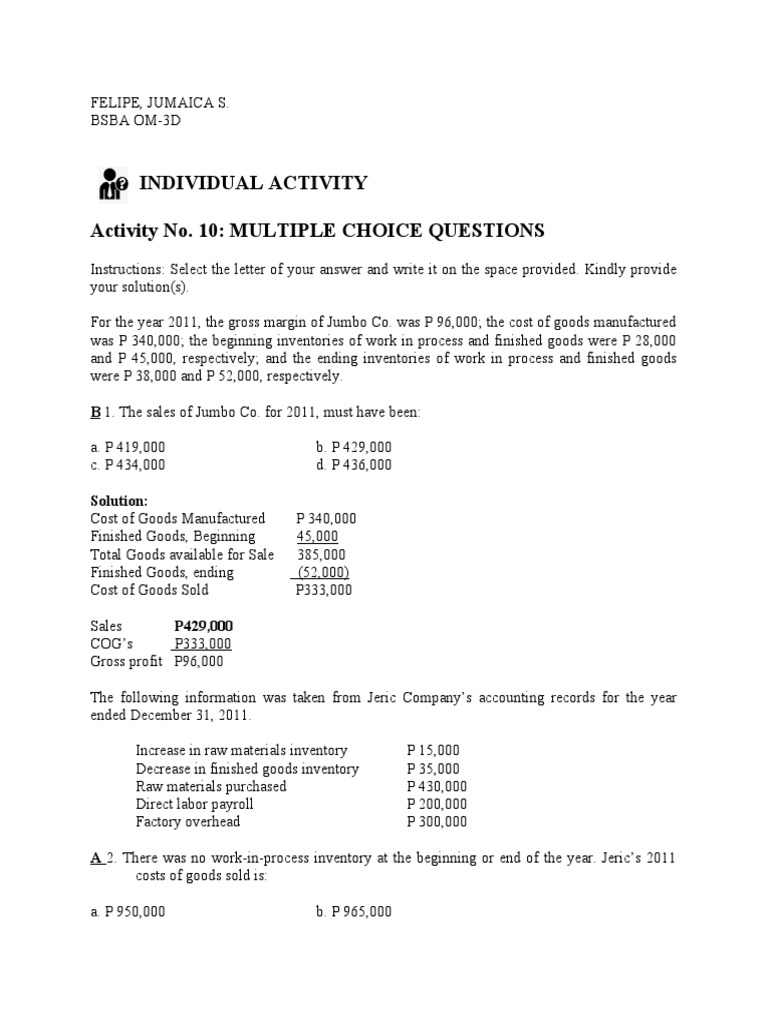 analysis-of-cost-accounting-problems-for-jumbo-co-jeric-company-and