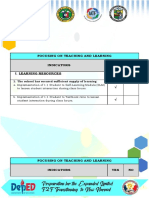 SSAT Checklist