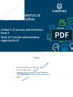 Fundamentos de gestión empresarial: organización y funciones