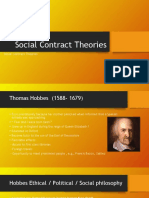 Social Contract Theories