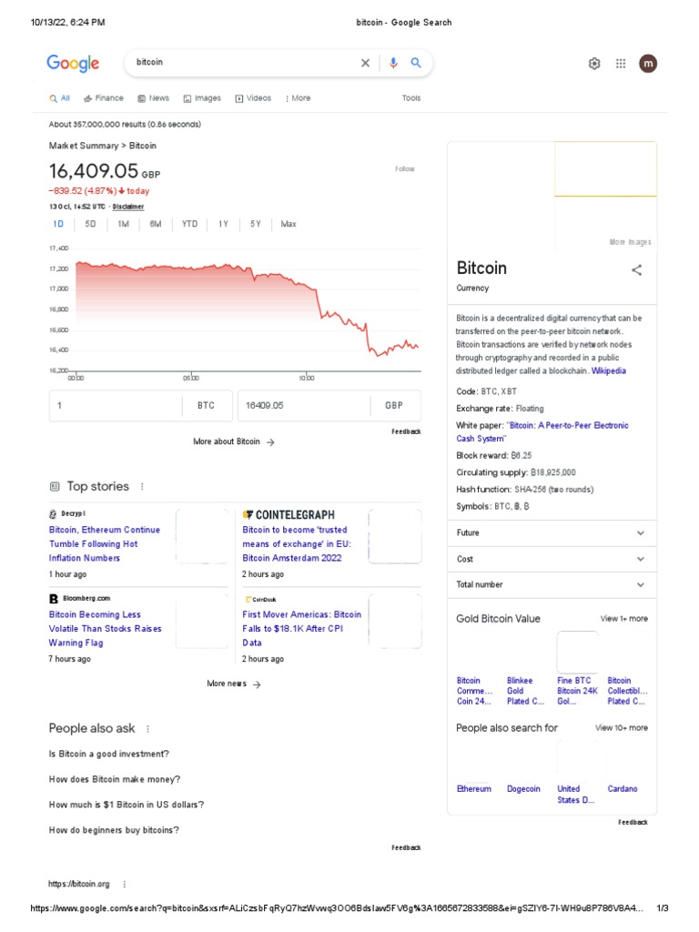 Bitcoin - Google Search | PDF | Bitcoin | Cryptocurrency