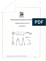 Lifting Equipment Engineers Association - Lifting Equipment General Step Note 2