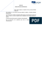 Ejercicios Análisis Procesos Empresariales