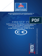 FIRETEX Cellulosic Brochure EN13381 Sherwin Williams Spanish