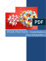 FICHE PRATIQUE - Constitution D'un Échantillon