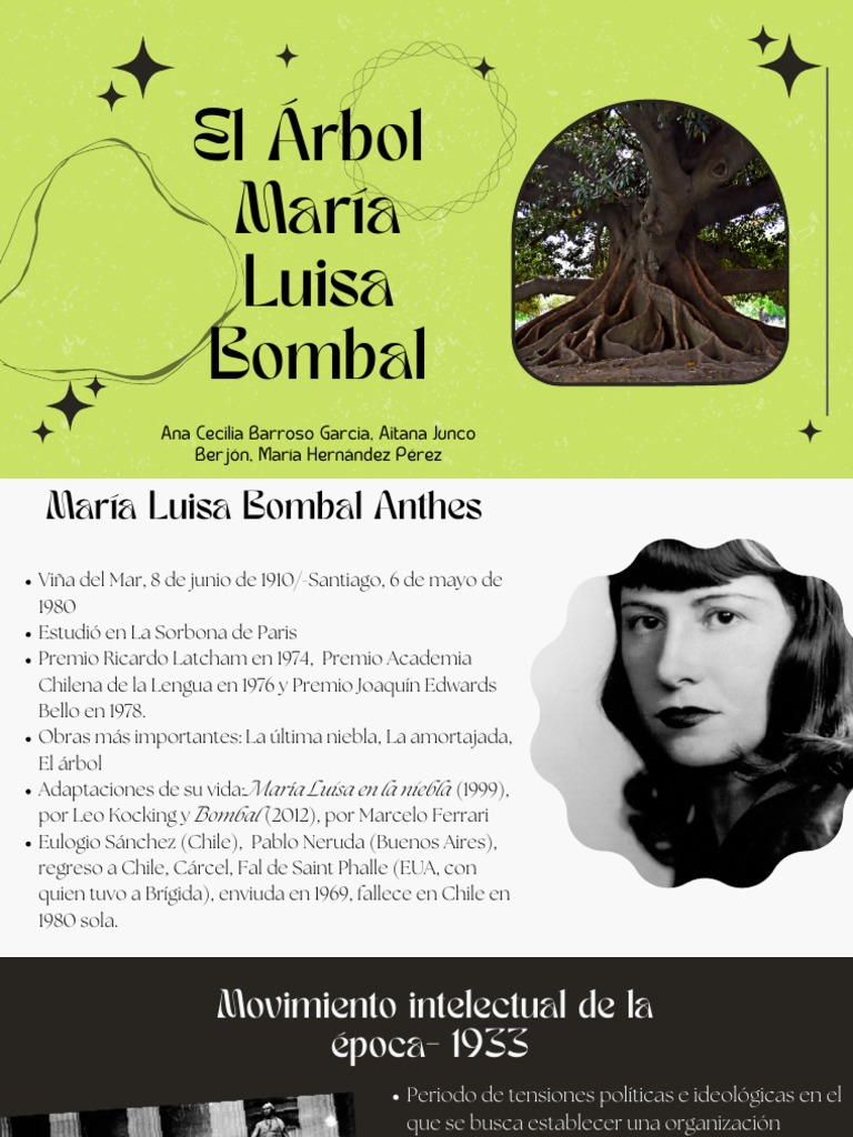 El Árbol María Luisa Bombal PDF