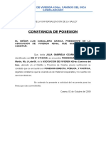 Constancia de Posesion 42has Dos