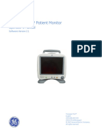 GE Transport Pro Patient Monitor - User Manual
