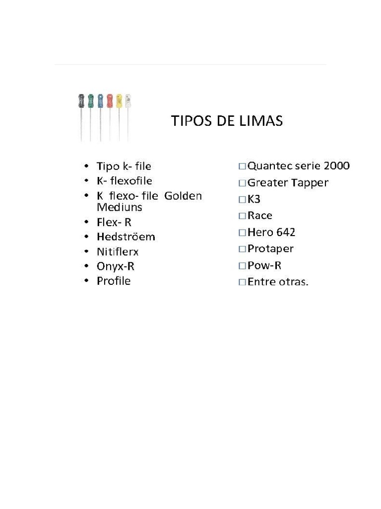 Lime c per endodonzia - Distributore di materiale odontoiatrico
