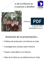Protección de La Infancia en Cuba 2019