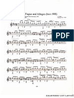Bach BWV 998 Preludio Fuga y Allegro