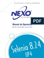 Manual Oper Selenia 8.24 V2.2