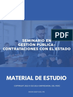 Diapositivas Seminario Gestion Pública y Contrataciones Con El Estado