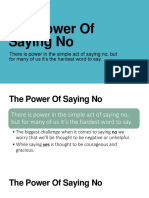 1672 The Power of Saying No