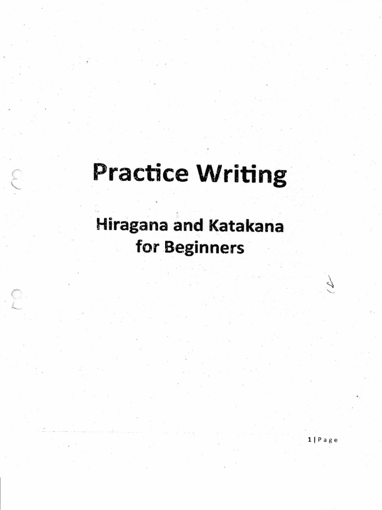 Hiragana intelligence overview