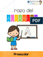 Alfabeto preescolar trazo