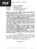 Execução fiscal redirecionamento espólio