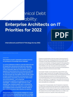Reducing technical debt and upgrading legacy systems top IT priority for 2022