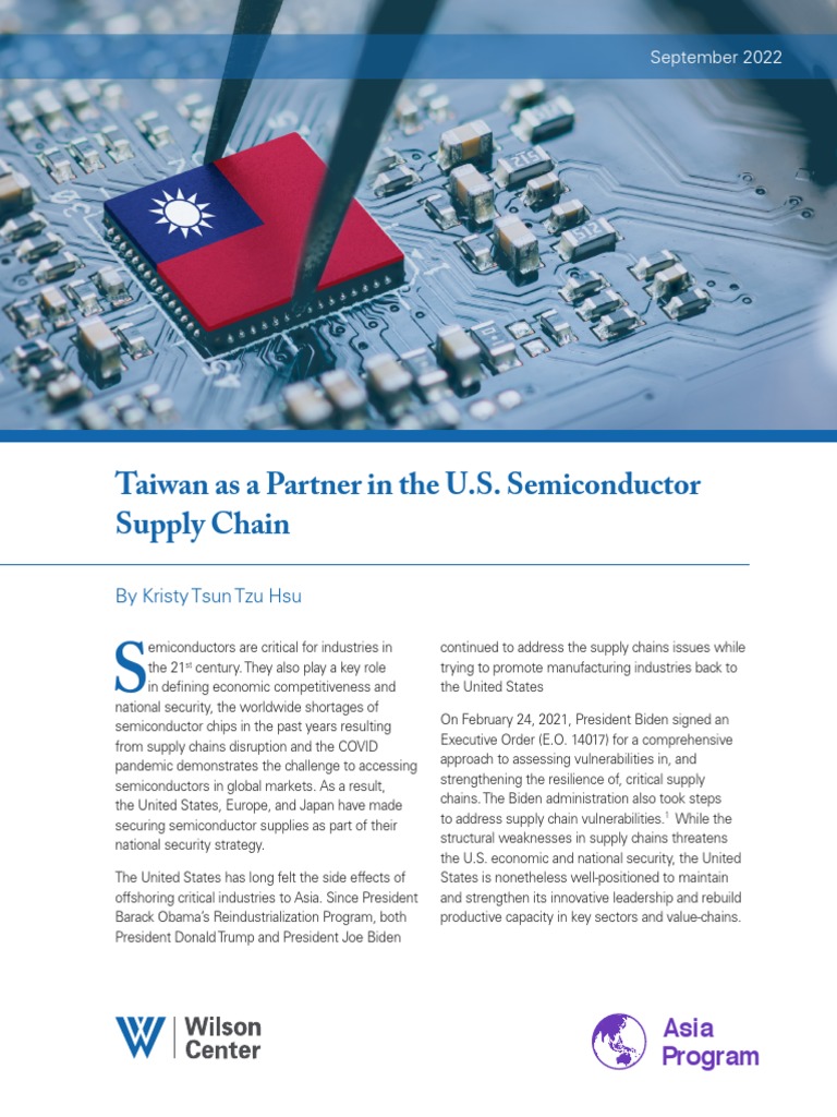 Taiwan's Role in U.S. Semiconductor Supply | PDF | Semiconductor Device ...