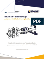Bowman Advanced Split Roller Bearing Catalogue - Potesta