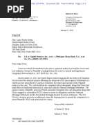 (15-00293 266) Def. Chase Letter Judge Swain Appellate