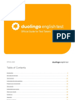 Duolingoenglishtest Testtakerguide