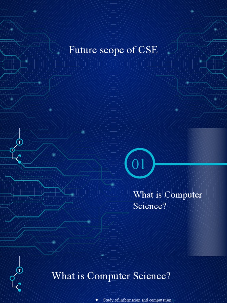 Scope of CSE PDF Computer Science Freelancer