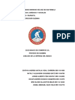 Trabajo Final. Caso Banco de Comercio