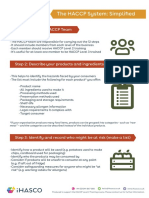 HACCP System Simplified