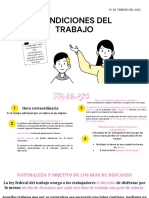 Condiciones Del Trabajo