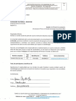 Certificado de Aceptacion Fundacion Telefonica - Movistar