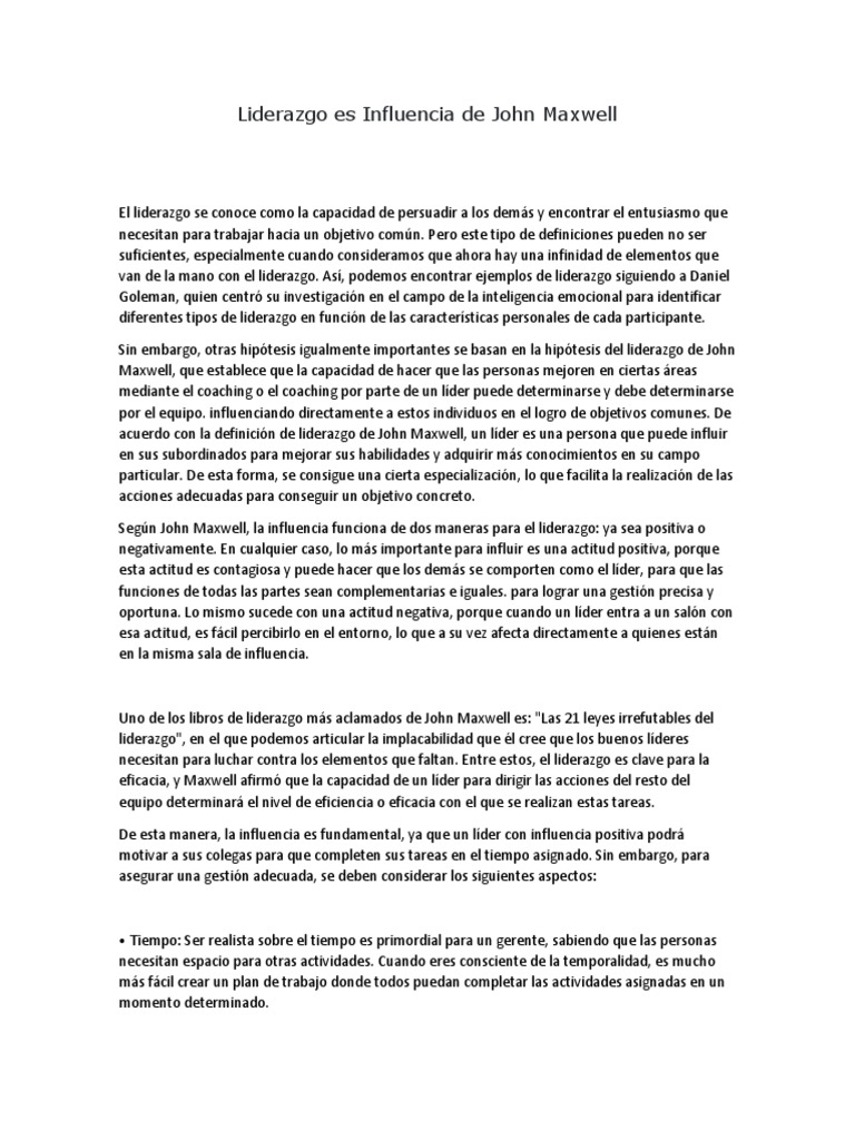 LIDERAZGO EFICAZ JOHN C MAXWELL PDF visual data 5