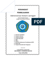 Perangkat Pembelajaran: Administrasi Sistem Jaringan