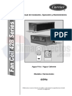 42B-PD-CP Fancoil Carrier