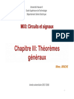 CH3 Théorèmes généraux
