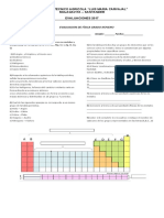 Evaluacion Tabla Periodica