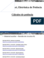 Cap. 2 Hart, Eletrônica de Potência. Cálculos de Potência