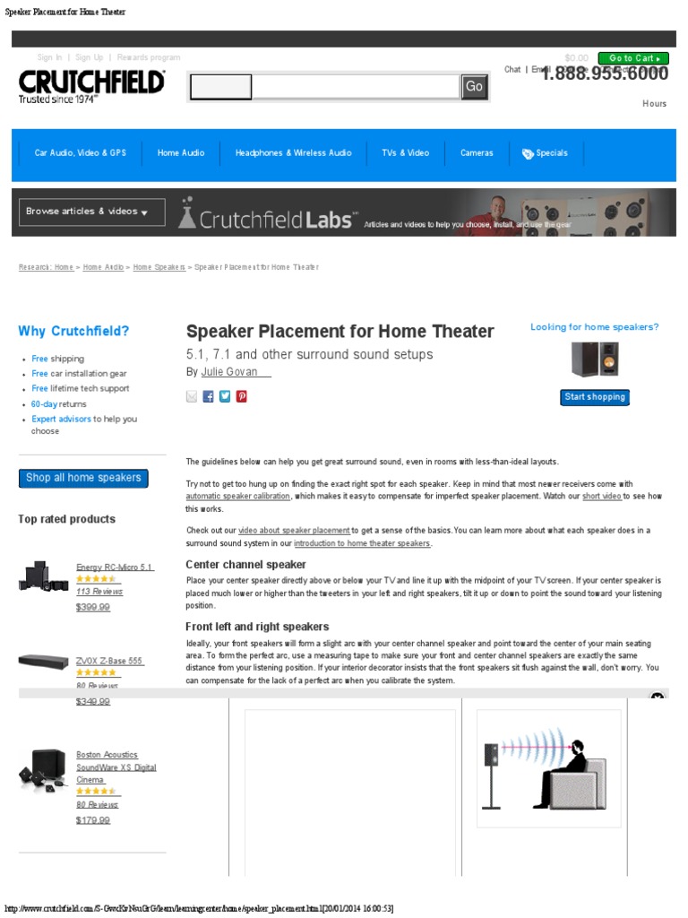 Thumbnail for Home Theater Speaker Placement And Positioning