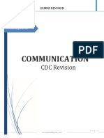 CDC Communication Revision 18
