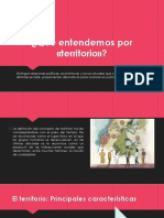 Qué Entendemos Por Territorio