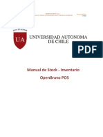 Manual Stock e Invent A Rio - OpenBravo POS