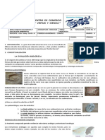 La evolución biológica: Evidencias científicas que la sustentan