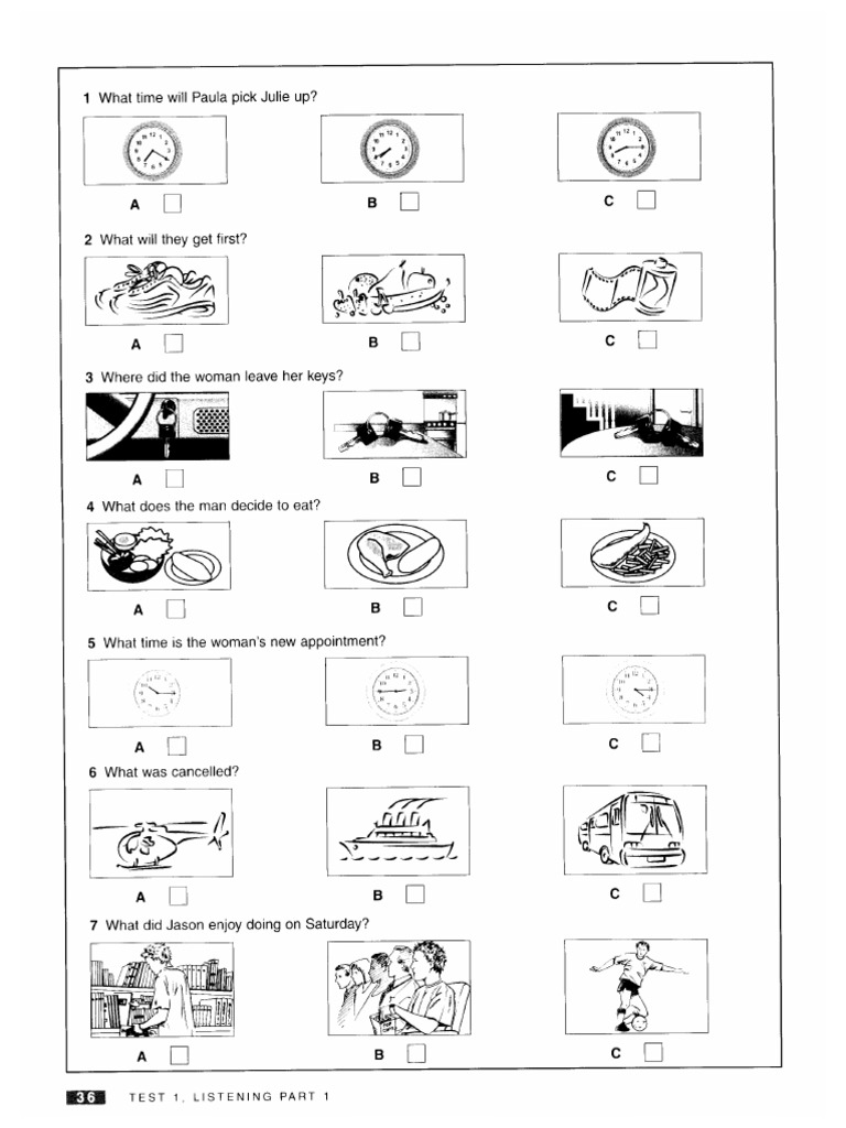 Listening Comprehension Questions Pdf