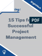 15 Tips for Successful Project Management