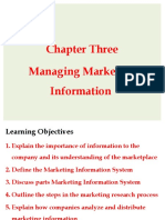 Marketing Information System (MIS) Chapter Summary