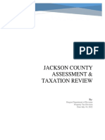 Jackson County Assessment and Taxation Review July 2022 & Responses Packet