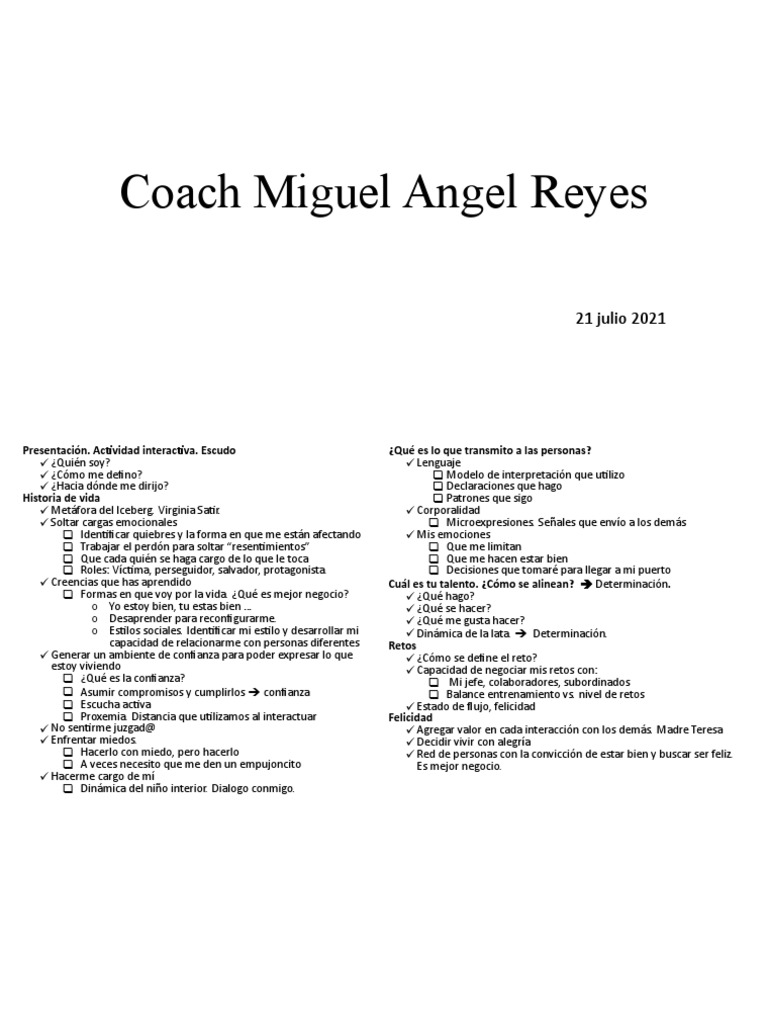 Iceberg Virginia Satir PDF Las emociones Felicidad