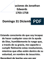 70 Resoluciones de Jonathan Edwards