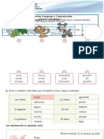 Prueba Adjetivos Calificativos