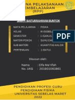 RPP - Aksi 1 - Kuantitas Kalor